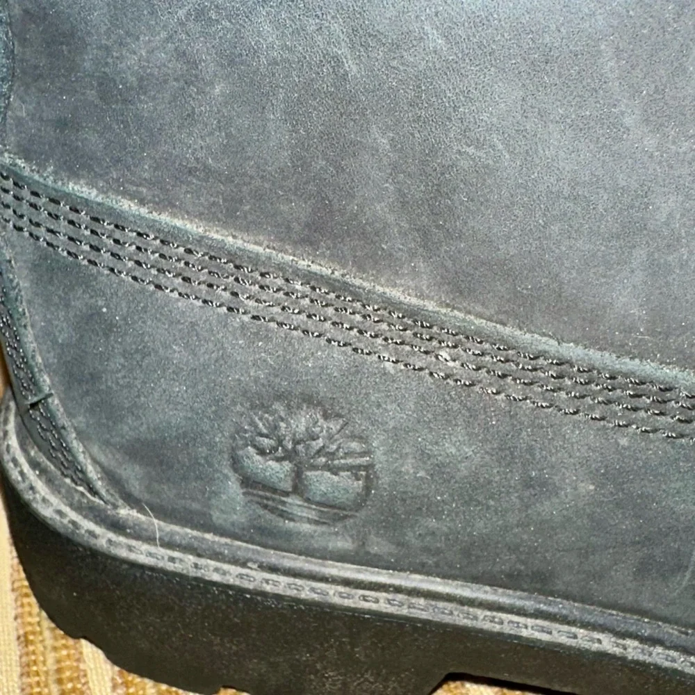 Timberland Boy’s Black Leather Waterproof Boots- used very little - Picture 7 of 7